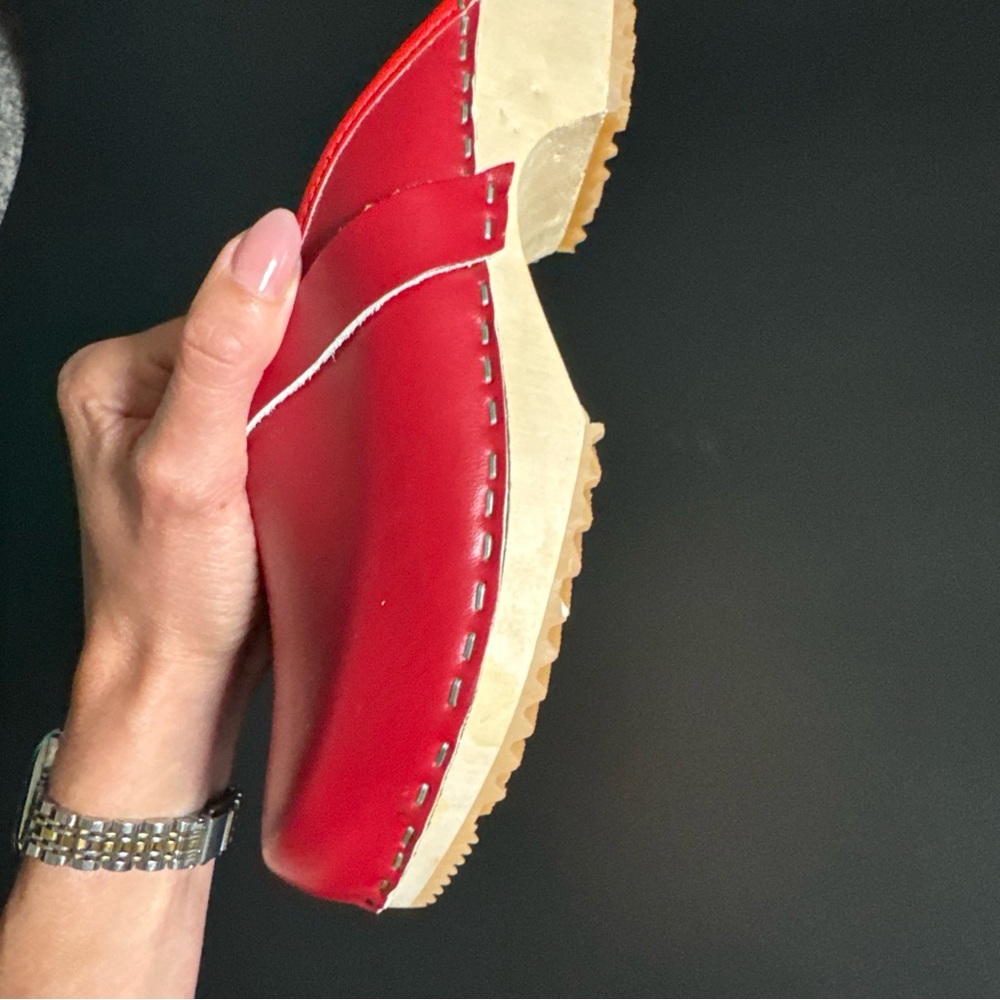 Red Clogs - Picture 10 of 13